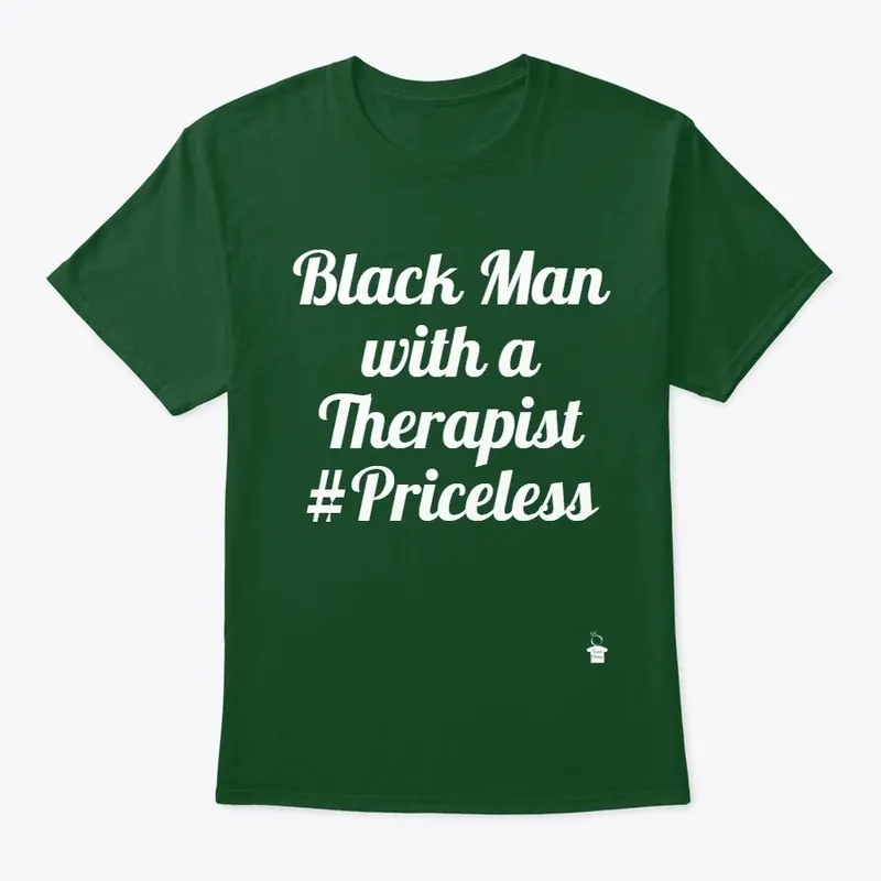 Black Man/Therapist (Wht Text)